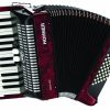 Acordeón de Piano Hohner BR48R-N de 26 Teclas, 48 Bajos,
