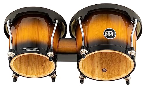 Meinl Percussion Bongos Hand Drum Set 6.75" y 8" con Cascos - Imagen 4