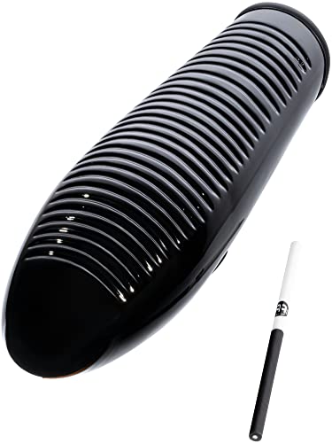 Guiro de Fibra de Vidrio con Raspador, Tres Zonas de Sonido