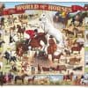 Rompecabezas White Mountain Puzzles World of Horses