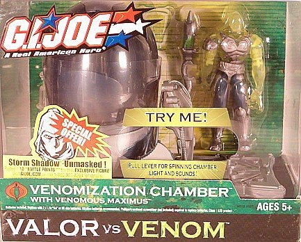 G.I. Joe Valor Vs. Venom 3.75 Cámara de Venomización con