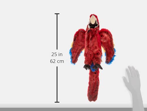 Marioneta de Mano de Guacamayo Escarlata de Folkmanis, - Imagen 7