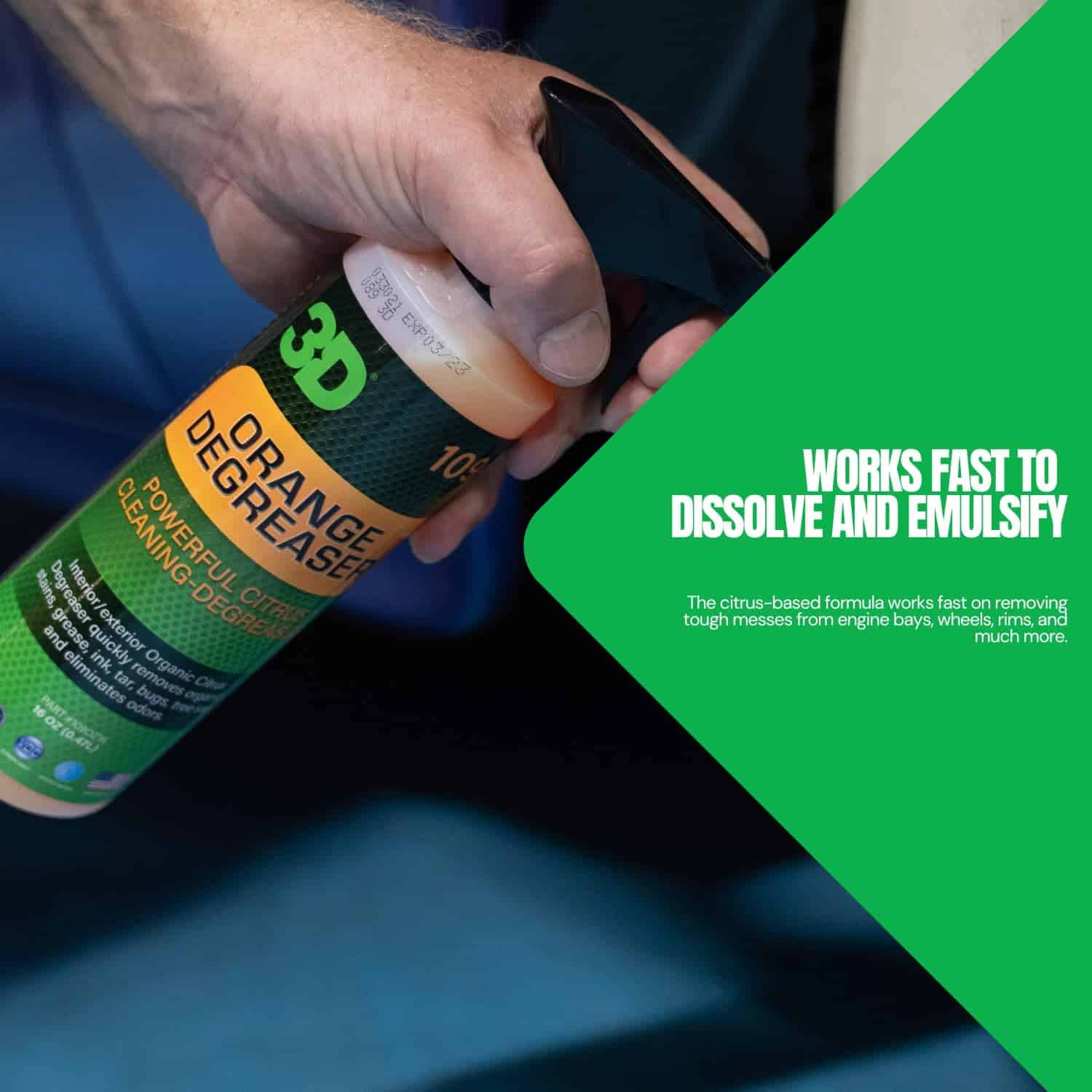 Limpiador desengrasante de naranja - 1 galón por 3D Auto - Imagen 9