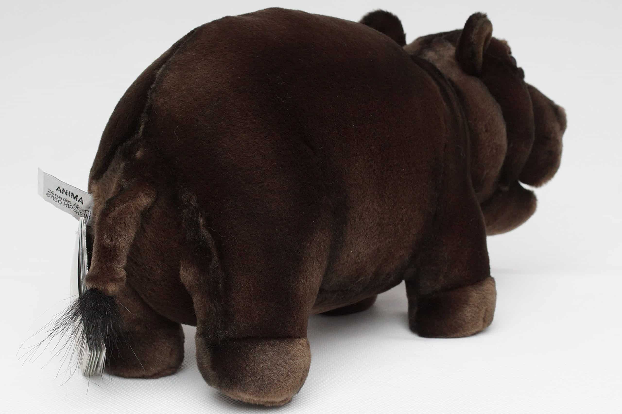 Hansa Peluche - Hipopótamo Feliz de 18" - Imagen 7