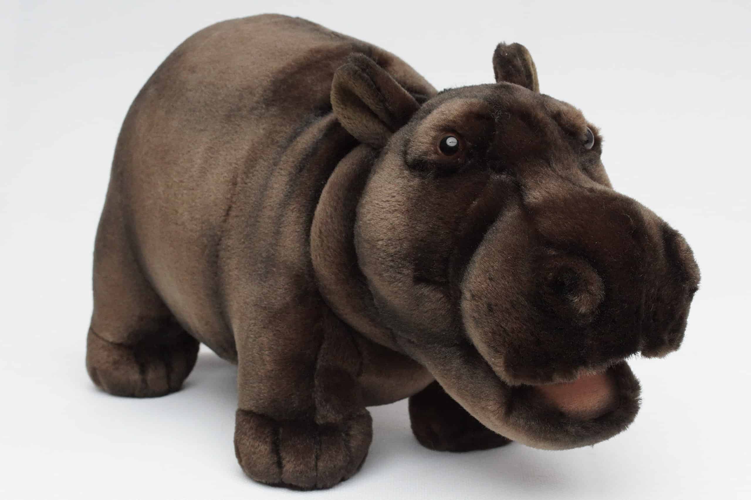 Hansa Peluche - Hipopótamo Feliz de 18" - Imagen 6