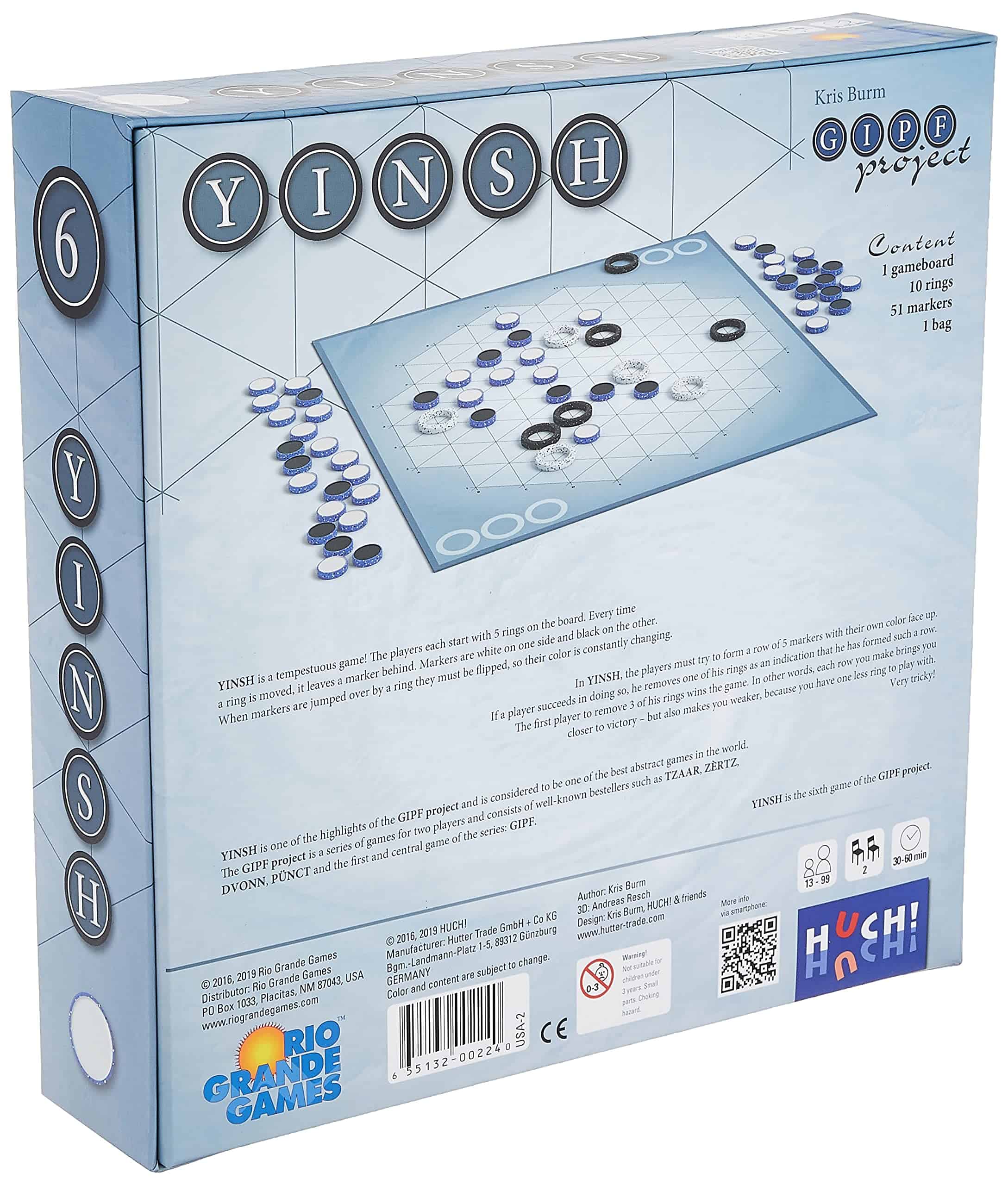 Juego Yinsh de Rio Grande Games - Imagen 4