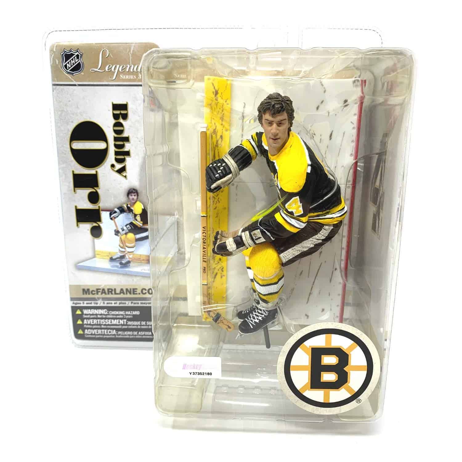Figura de la Serie Leyendas de la NHL 3: Bobby Orr, Jersey