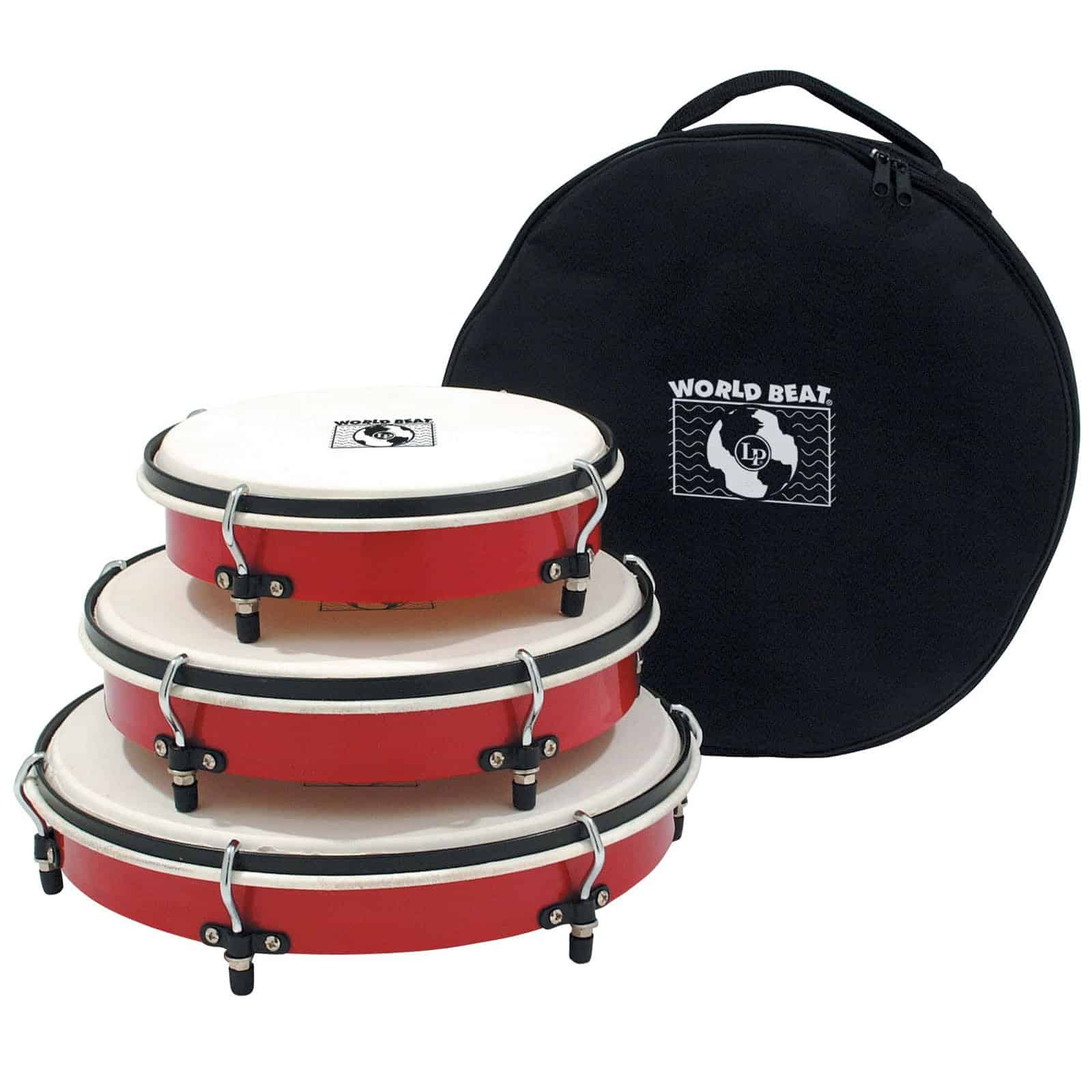 Tambor de mano Latin Percussion WB505 Rojo