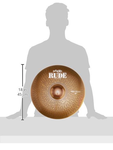 Platillo de Crash Delgado de la Serie Rude 18" - Imagen 4