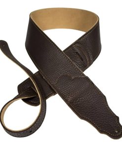Correa de guitarra Franklin Strap de 3" de cuero natural