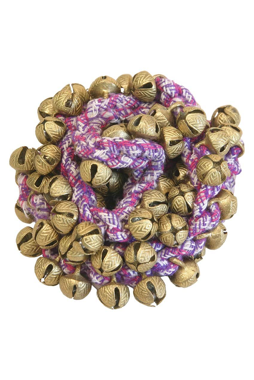 MID-EAST STRING OF 50 ROUND ANKLE BELLS - PAR (EL COLOR DEL