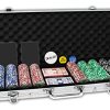 Juego Profesional de 500 Fichas de Poker de 11.5 gramos