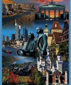Rompecabezas de Collage Ravensburger Alemania 1000 piezas