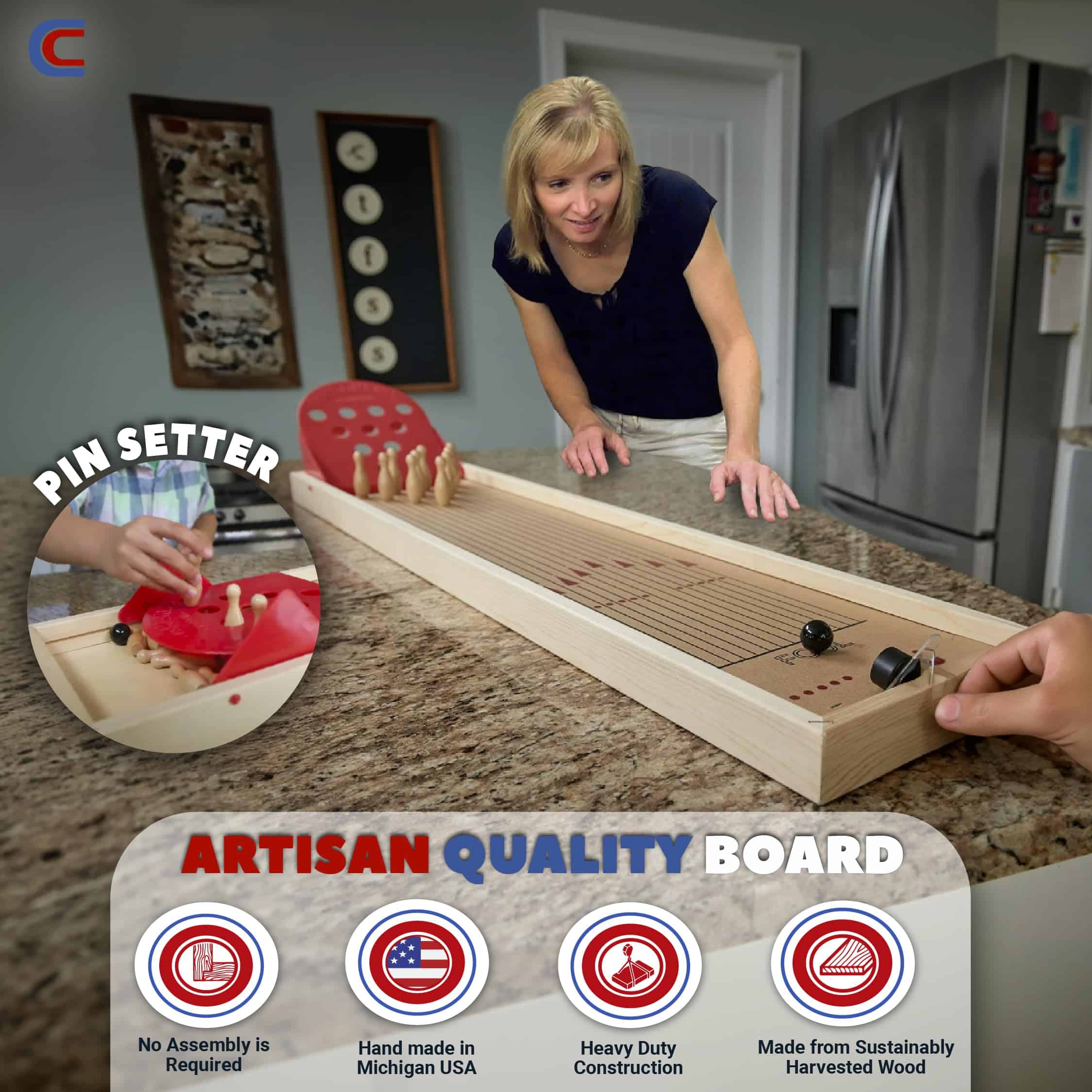 Juego de Bolos Carrom 555.01 Bowl-A-Mania - Juego de Bolos - Imagen 7