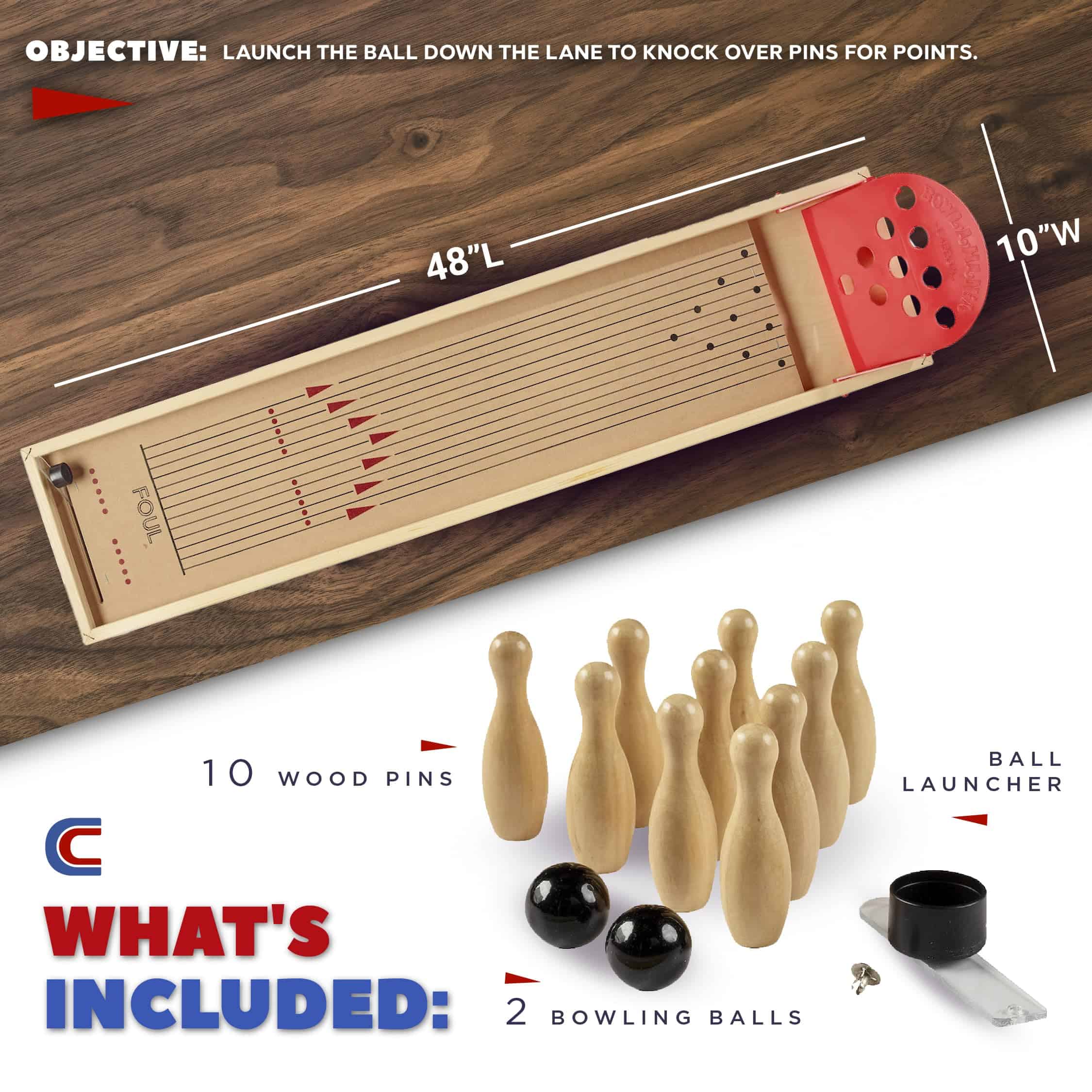 Juego de Bolos Carrom 555.01 Bowl-A-Mania - Juego de Bolos - Imagen 5