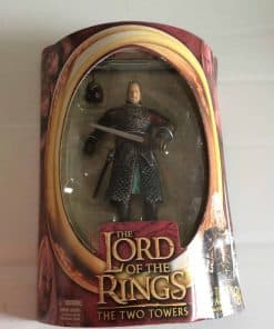 Figura de acción del Rey Théoden en armadura de El Señor de
