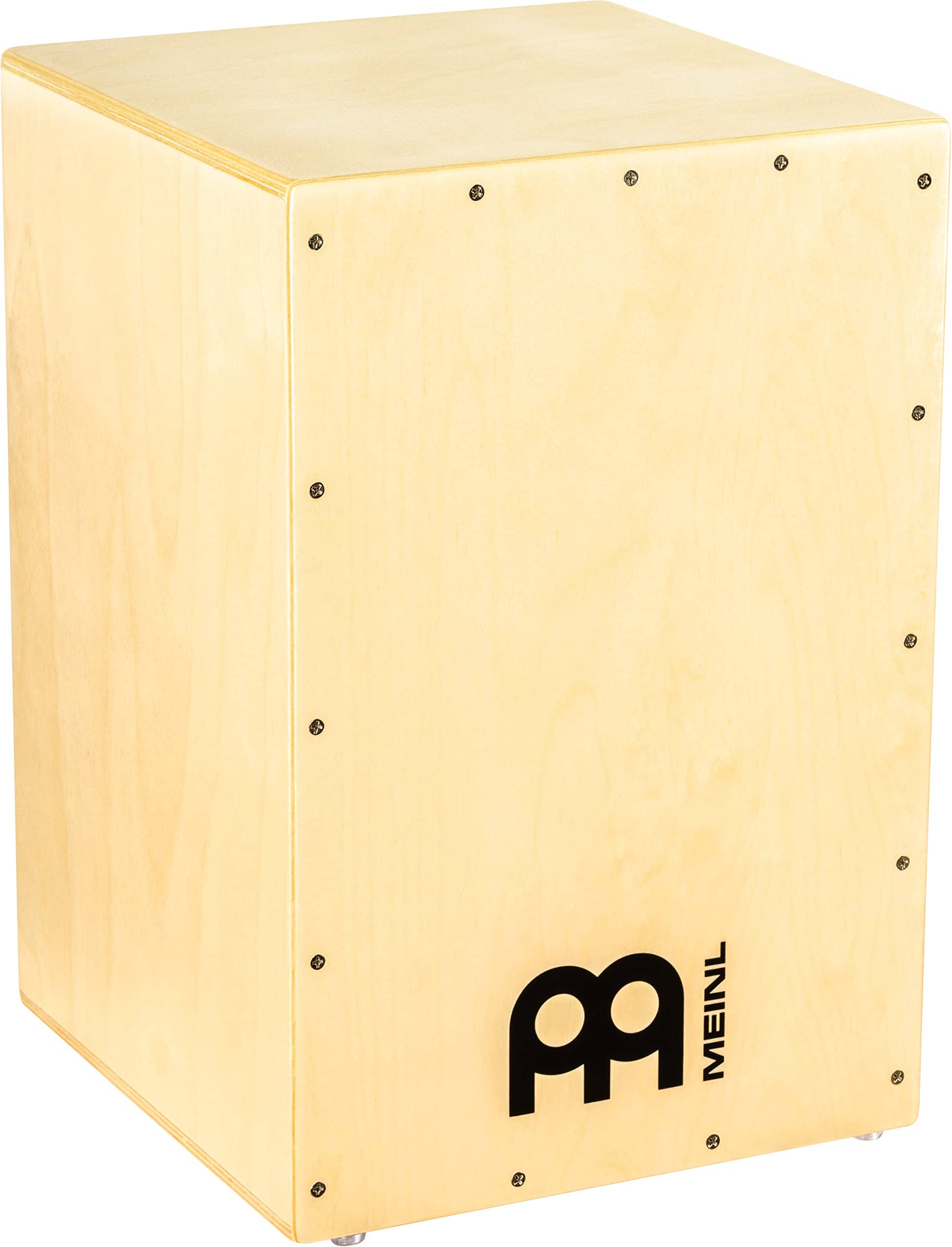 Meinl Cajon Box Drum, Tamaño completo con Cuerdas Metálicas