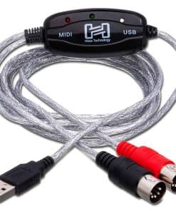 Interfaz USB Hosa USM-422 MIDI I/O a USB Tipo A TRACKLINK,