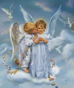 Rompecabezas White Mountain Angel Kisses