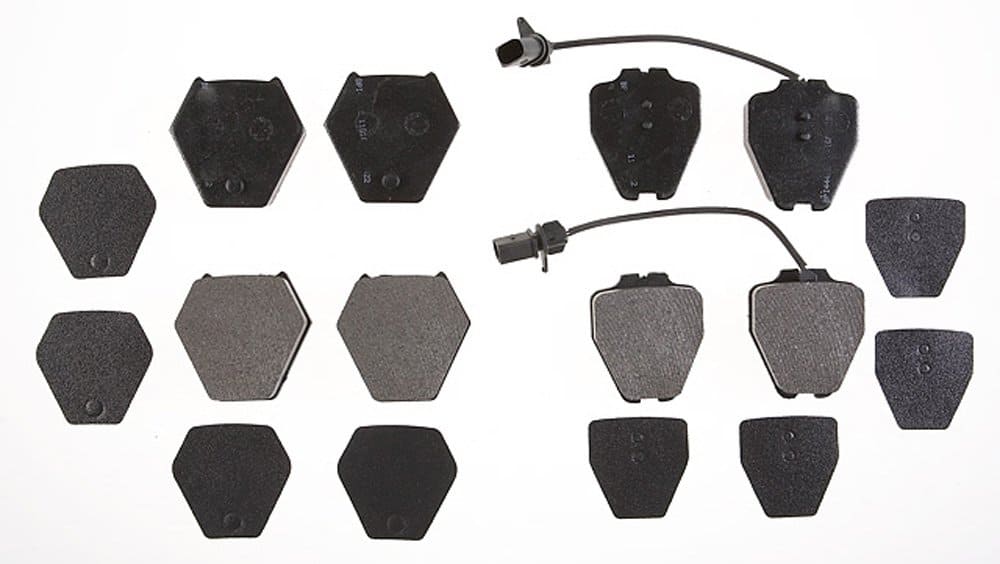 Set de Pastillas de Freno de Disco Semimetálicas de Grado