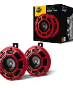 Kit de Claxon Gemelo Hella 003399801 Supertone 12V de Tono