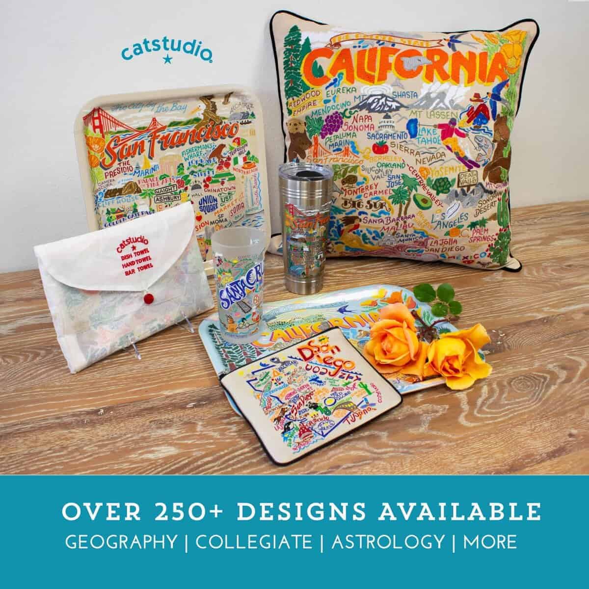 Almohada Bordada a Mano Catstudio en Rosa y Rojo con Diseño - Imagen 10