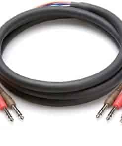 Snake Balanceado Hosa CSS-801, 1/4 pulg. TRS a Igual, 1 m