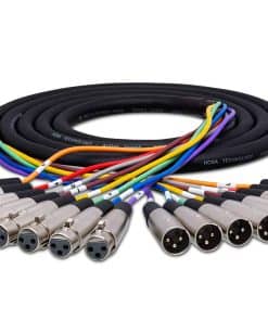 Cable Serpiente Balanceado Hosa XLR803 XLR a XLR - (9.75