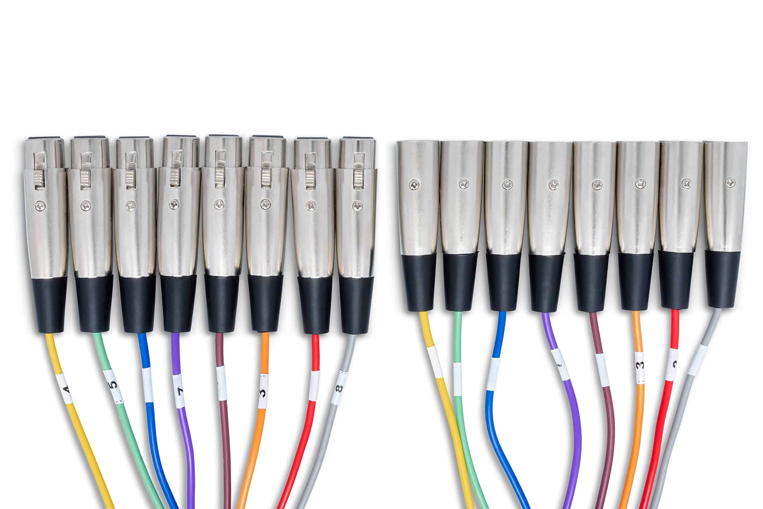 Cable Serpiente Balanceado Hosa XLR803 XLR a XLR - (9.75 - Imagen 3