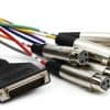 Serpiente Hosa DTF-805 de 8 canales DB25 a XLR Hembra -