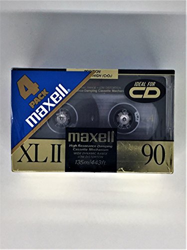Cinta de Audio de Cassette Maxell(R), 90 Minutos de Alta