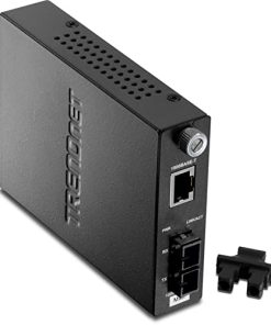 Conversor de Medios de Fibra Multi-Modo SC a 1000Base-T