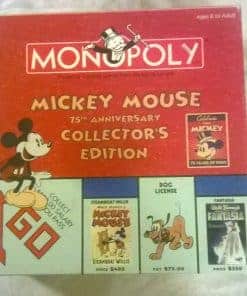 Monopoly del 75 Aniversario de Mickey Mouse de USAOPOLY
