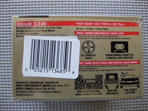 Cinta de audio de casete de alta fidelidad estándar de 60 - Imagen 7