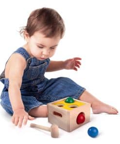 Banco de martilleo de madera PlanToys Punch & Drop (9424) |