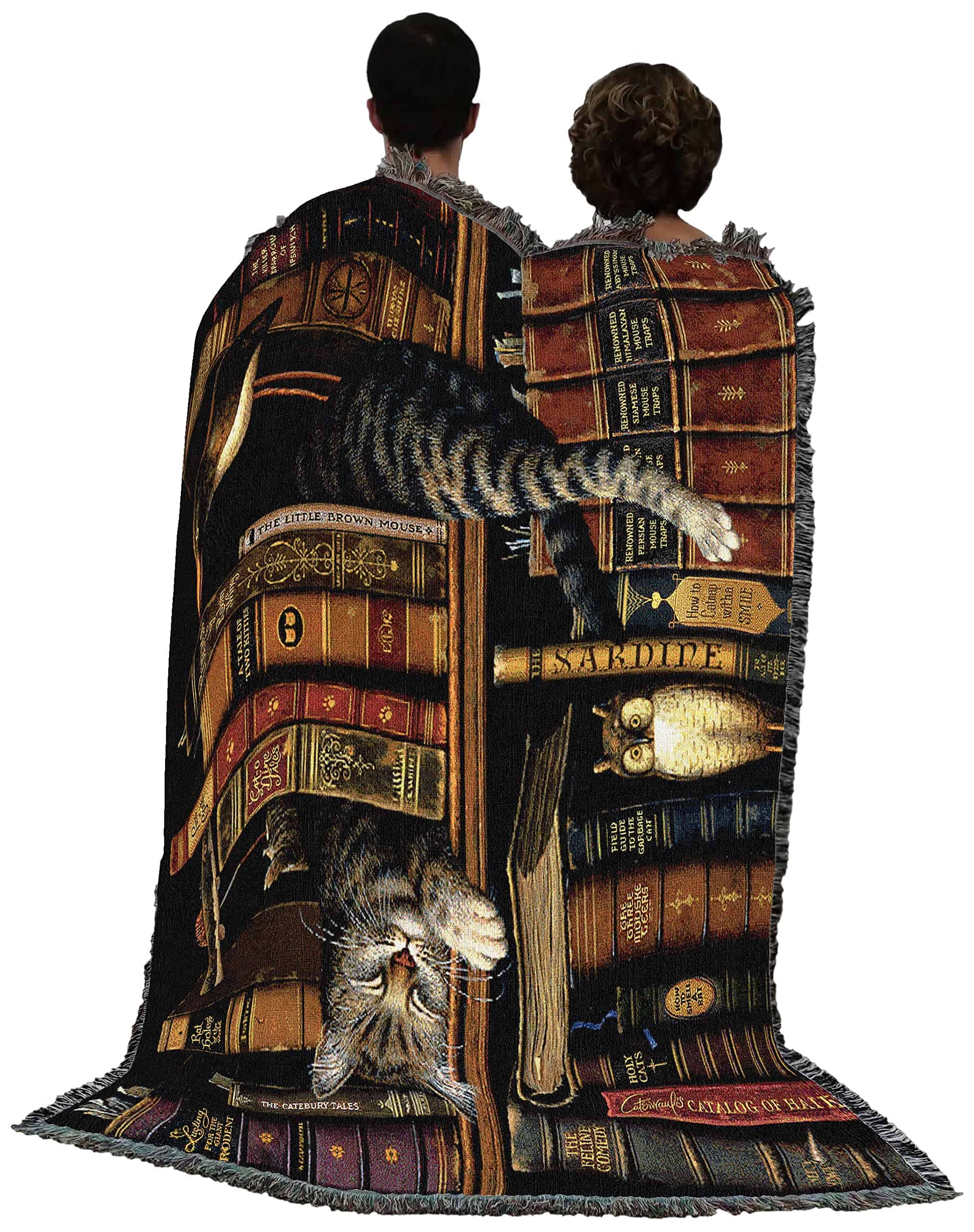 Manta Pure Country Weavers Frederick The Literate Cat by - Imagen 4