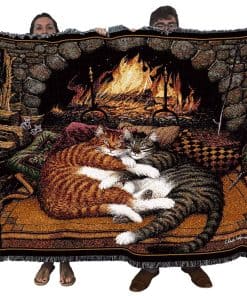 Manta de gato All Burned Out de Pure Country Weavers por