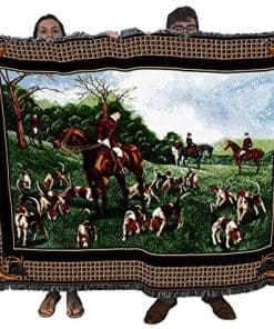 Manta Pure Country Weavers The Fox Hunt - Regalo de Cabaña