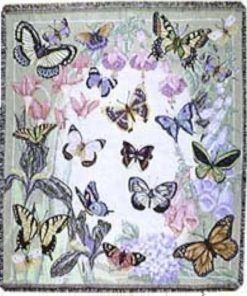 Manta de tapiz Butterflies are Free de Simply Home