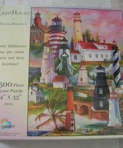 Rompecabezas de Faros de Sunsout de 1500 Piezas por Sandra