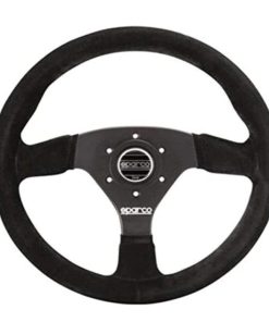 Volante Sparco 015R383PSN de Gamuza, Negro
