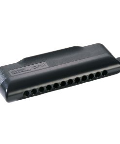 Armonica Cromática HOHNER CX-12, Clave de Si Bemol, Negro