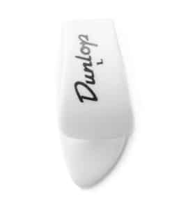 JIM DUNLOP 9003R Púas de Pulgar de Plástico Blanco, Grande,