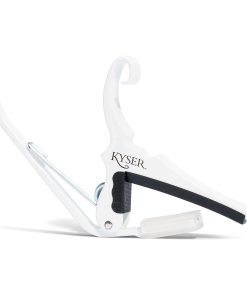 Kyser Quick-Change Capo para guitarras -Blanco Puro