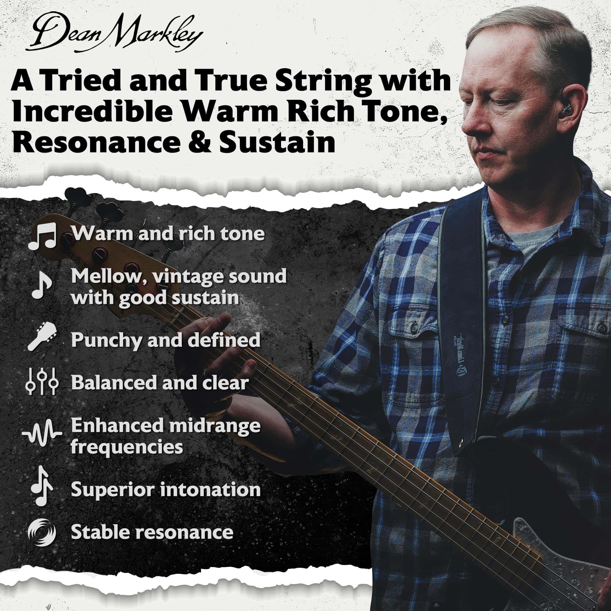 Dean Markley NPS Blue Steel Juego de cuerdas -n EE. UU. - Imagen 5