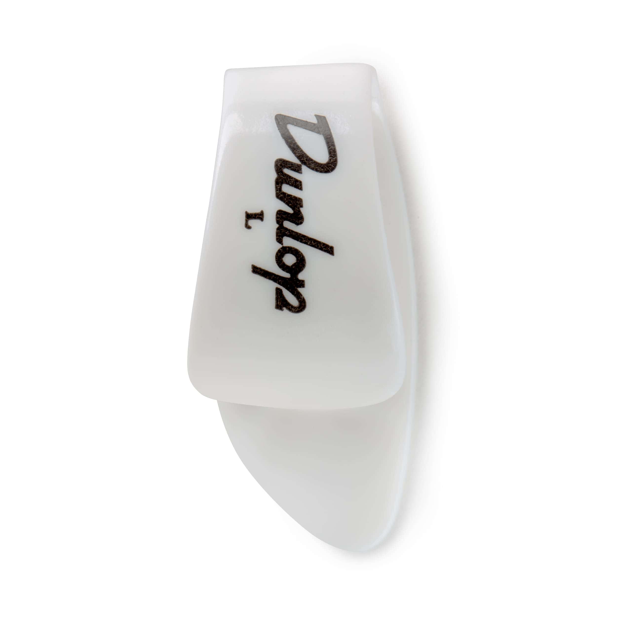 JIM DUNLOP 9013R Plumillas de pulgar de plástico blanco,