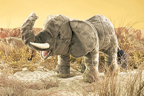 Marioneta de mano de Elefante Folkmanis - Imagen 4