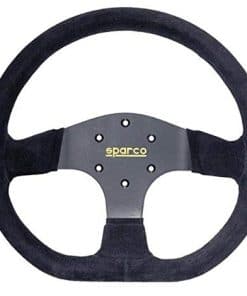 Volante 353 de gamuza negra