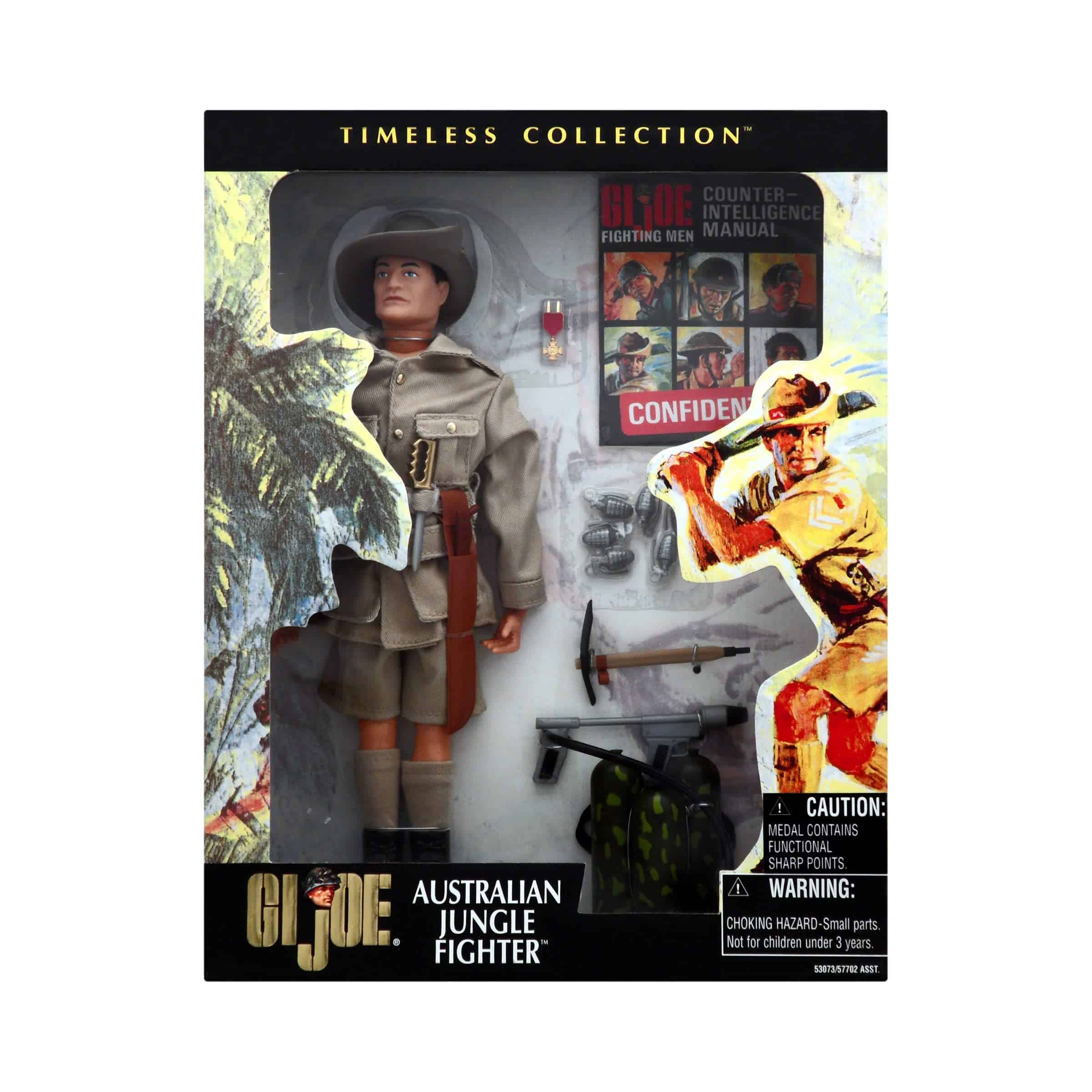 Figura de Acción de GI Joe Australian Jungle Fighter de 12