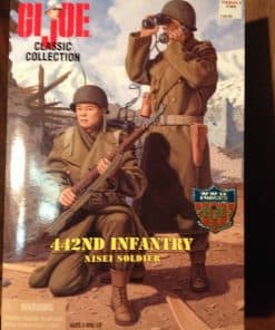 Figura de Acción de Soldado Nisei Japonés-Americano de la